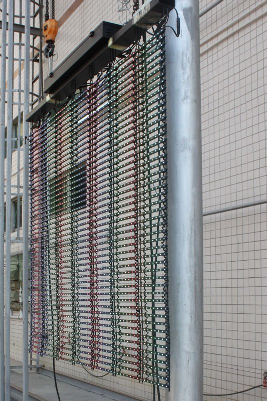 Rideau en affichage à LED De contexte de l'étape P20