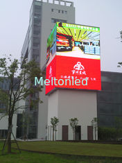 Wall Mounted IP65 Led Advertising Billboard , 1/4 scan Full Color Led Signs Outdoor