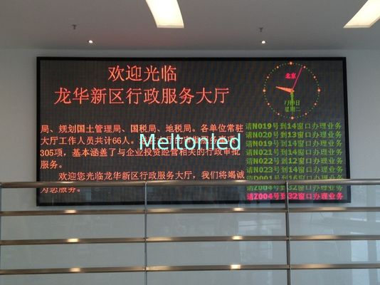 TRI signe faisant défiler programmable d'intérieur de LED avec la distance de transmission de 100m
